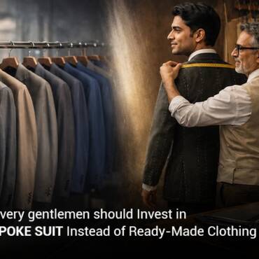 Why Every Gentleman Should Invest in a Bespoke Suit Instead of Ready-Made Clothing