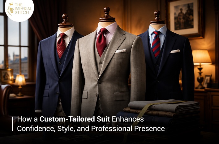 How a Custom-Tailored Suit Enhances Confidence, Style, and Professional Presence