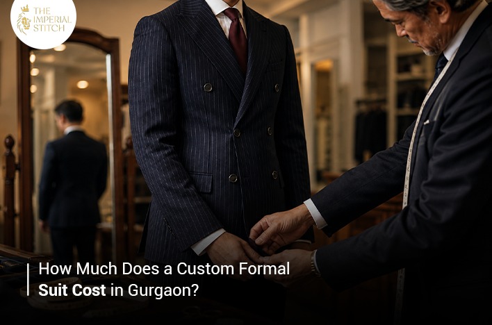 How Much Does a Custom Formal Suit Cost in Gurgaon?