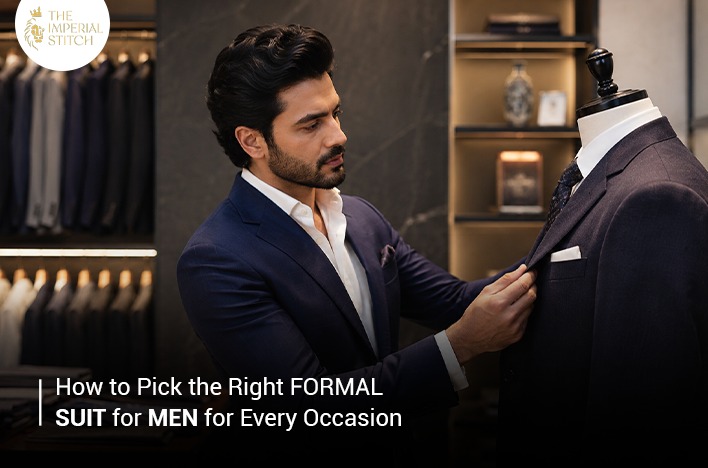 How to Pick the Right Formal Suit for Men for Every Occasion