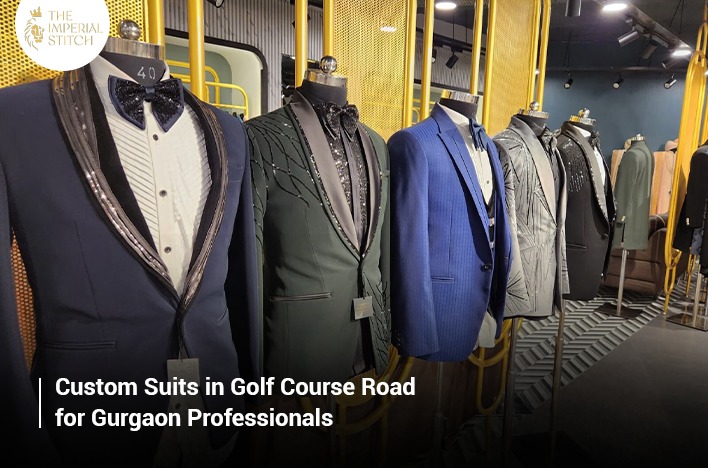 Custom Suits in Golf Course Road for Gurgaon Professionals